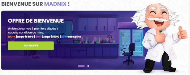 Madnix Casino Bonus
